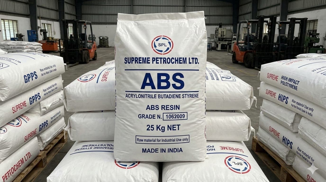 Supreme Petrochem ABS resin bags
